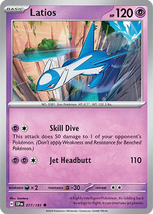 Latios (077/191) [Scarlet & Violet: Surging Sparks] | Gear Gaming Bentonville