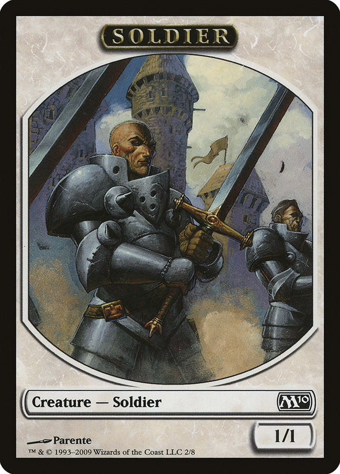 Soldier Token [Magic 2010 Tokens] | Gear Gaming Bentonville