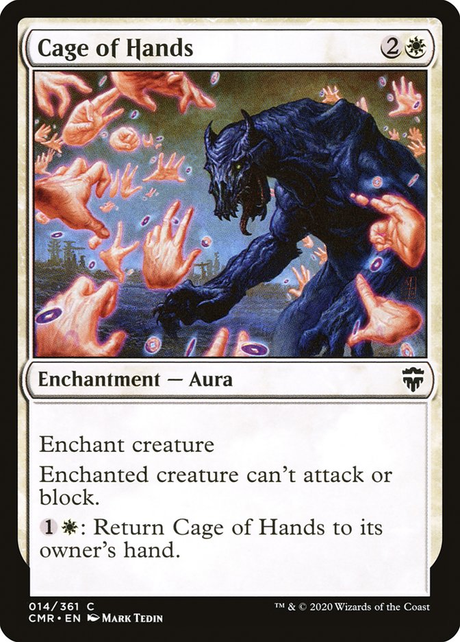 Cage of Hands [Commander Legends] | Gear Gaming Bentonville