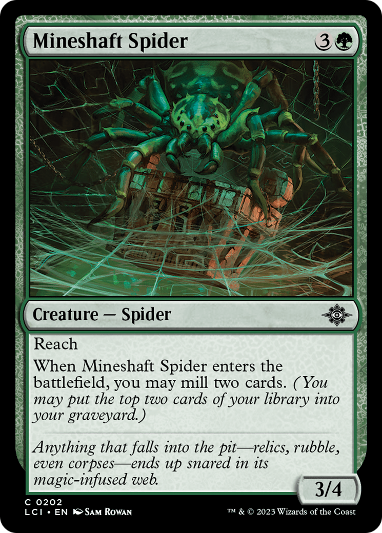 Mineshaft Spider [The Lost Caverns of Ixalan] | Gear Gaming Bentonville