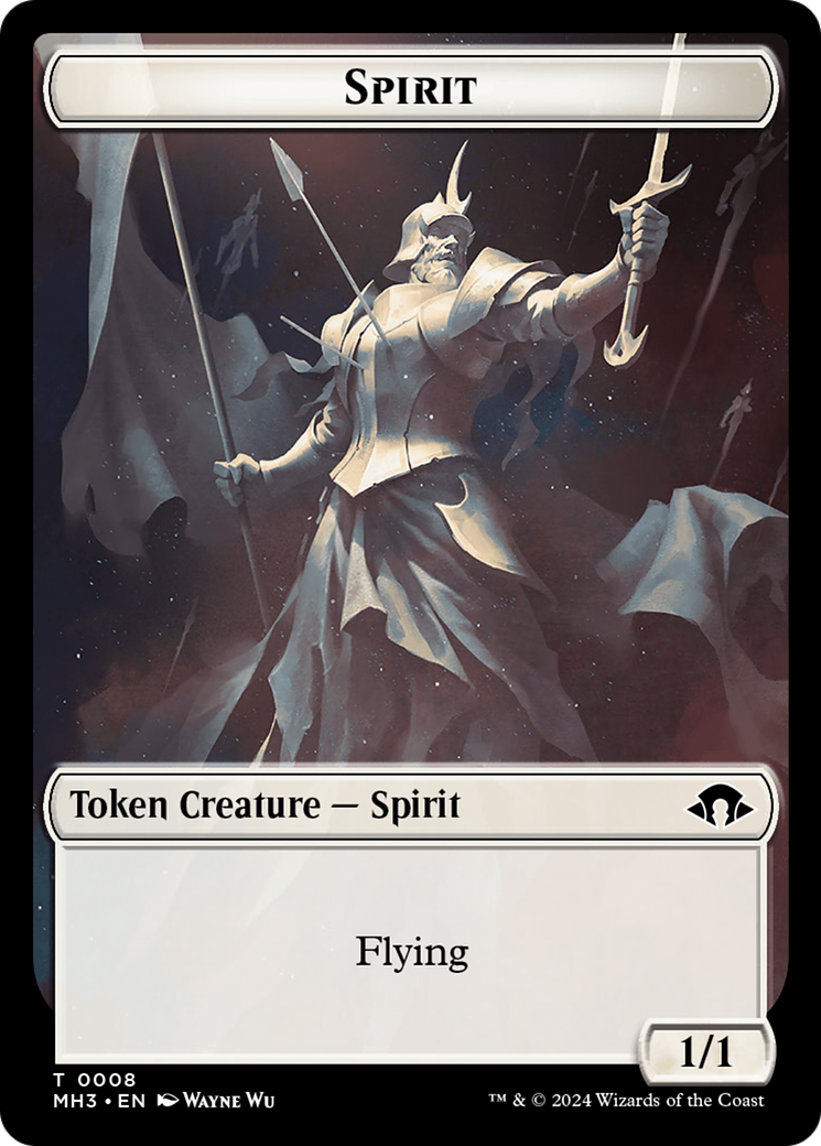 Servo // Spirit (0008) Double-Sided Token [Modern Horizons 3 Tokens] | Gear Gaming Bentonville