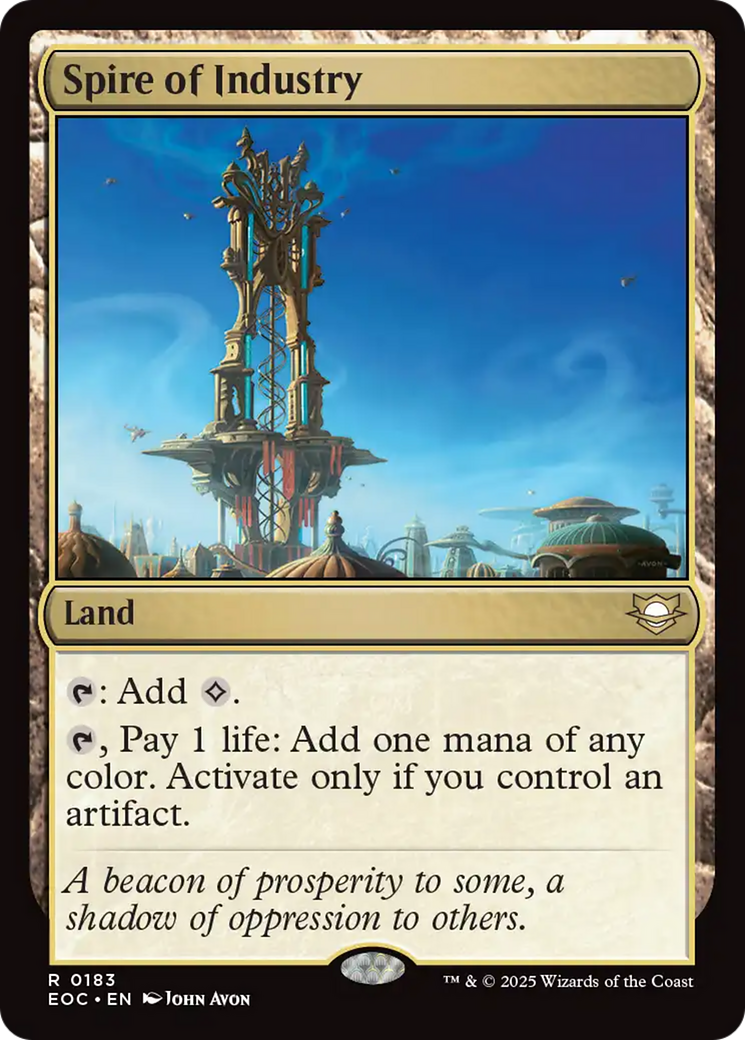 Spire of Industry [Edge of Eternities Commander] | Gear Gaming Bentonville
