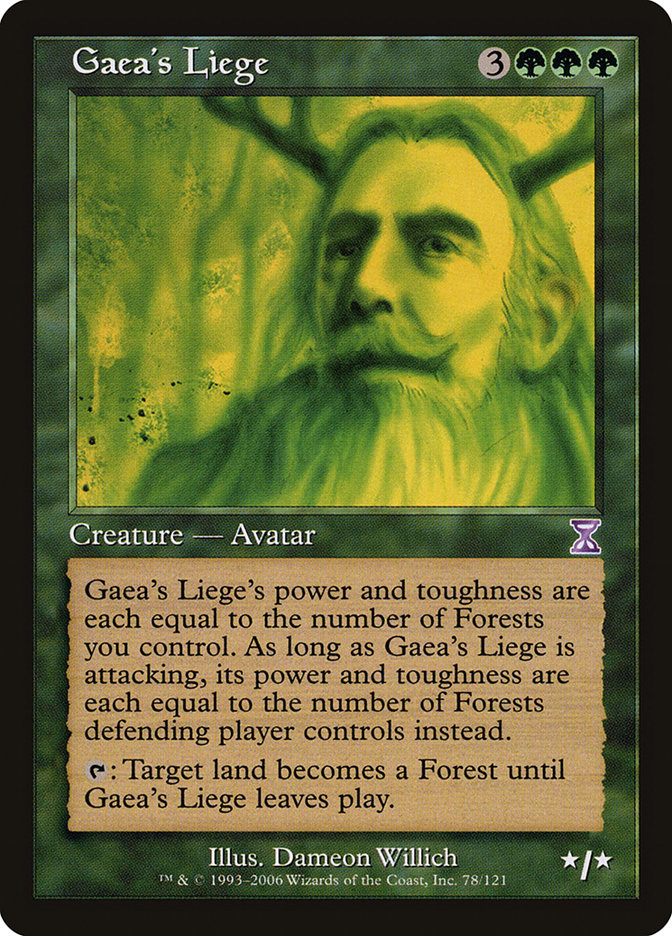 Gaea's Liege [Time Spiral Timeshifted] | Gear Gaming Bentonville