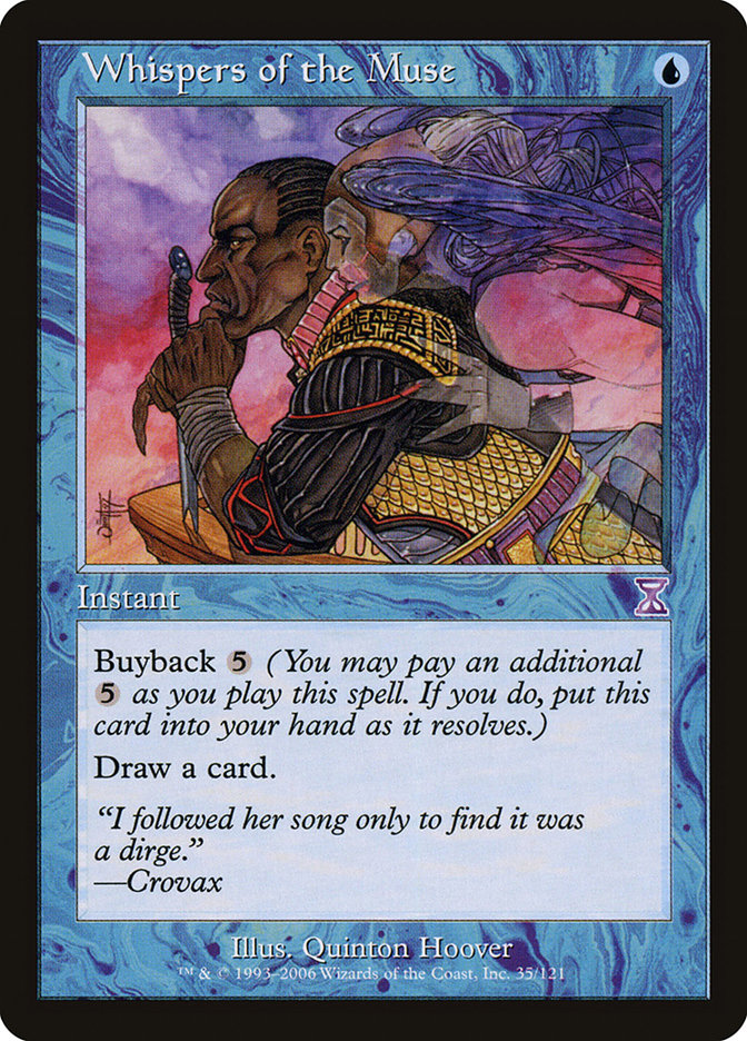 Whispers of the Muse [Time Spiral Timeshifted] | Gear Gaming Bentonville