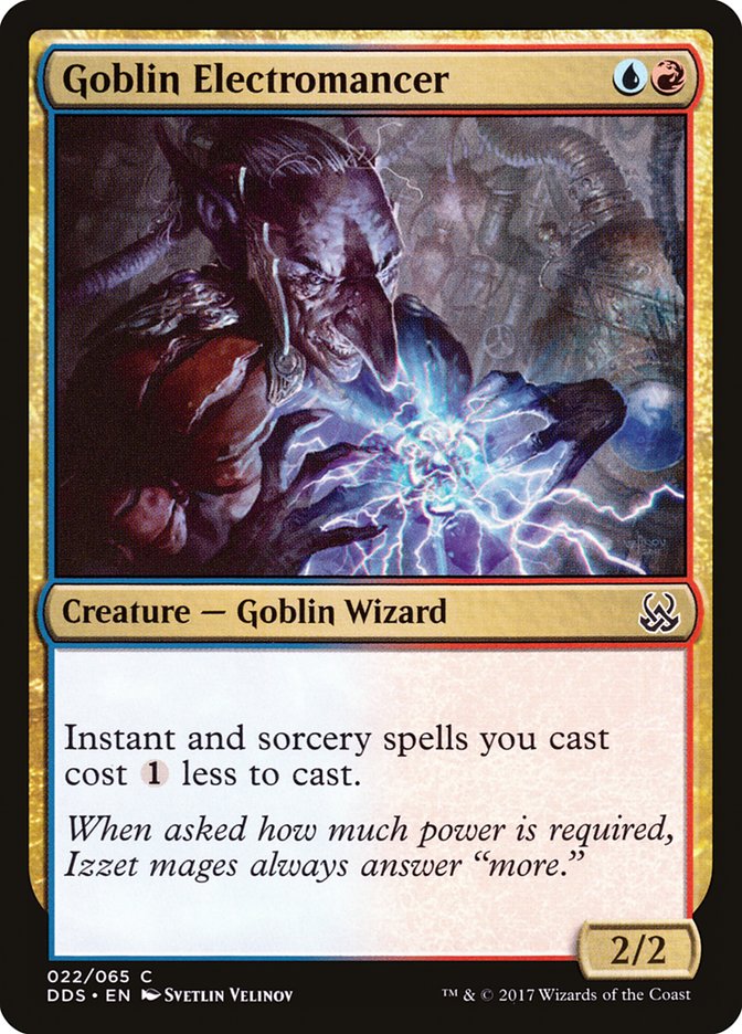Goblin Electromancer [Duel Decks: Mind vs. Might] | Gear Gaming Bentonville
