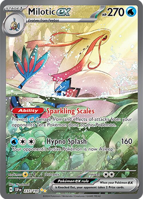 Milotic ex (237/191) [Scarlet & Violet: Surging Sparks] | Gear Gaming Bentonville