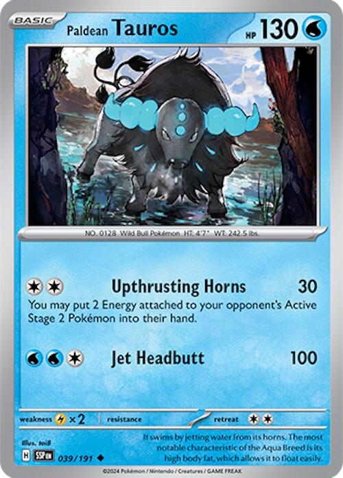 Paldean Tauros (039/191) [Scarlet & Violet: Surging Sparks] | Gear Gaming Bentonville