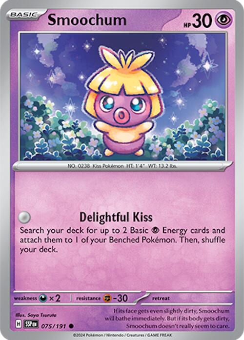 Smoochum (075/191) [Scarlet & Violet: Surging Sparks] | Gear Gaming Bentonville