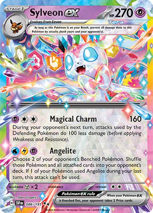 Sylveon ex (086/191) [Scarlet & Violet: Surging Sparks] | Gear Gaming Bentonville