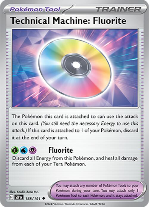 Technical Machine: Fluorite (188/191) [Scarlet & Violet: Surging Sparks] | Gear Gaming Bentonville