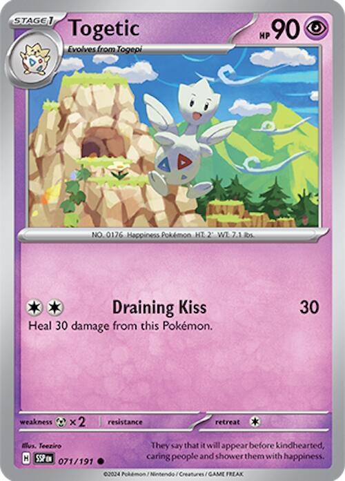 Togetic (071/191) [Scarlet & Violet: Surging Sparks] | Gear Gaming Bentonville