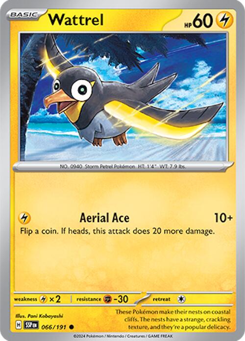 Wattrel (066/191) [Scarlet & Violet: Surging Sparks] | Gear Gaming Bentonville