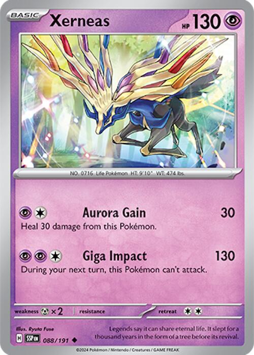 Xerneas (088/191) [Scarlet & Violet: Surging Sparks] | Gear Gaming Bentonville