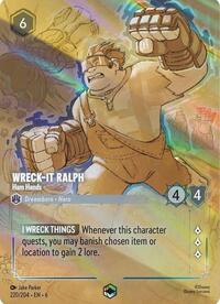 Wreck-It Ralph - Ham Hands (Enchanted) (220/204) [Azurite Sea] | Gear Gaming Bentonville