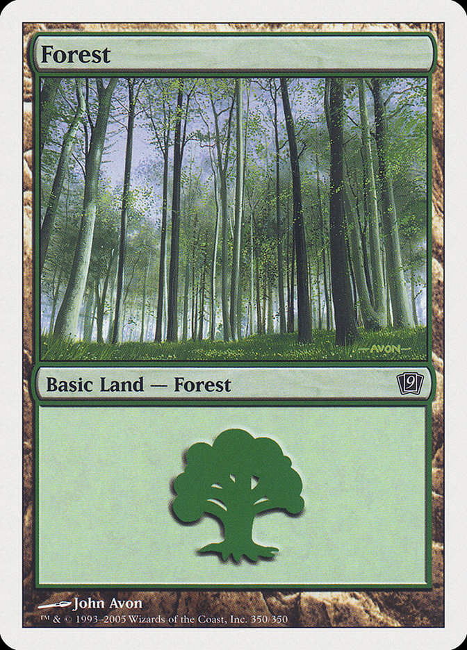 Forest (350) [Ninth Edition] | Gear Gaming Bentonville
