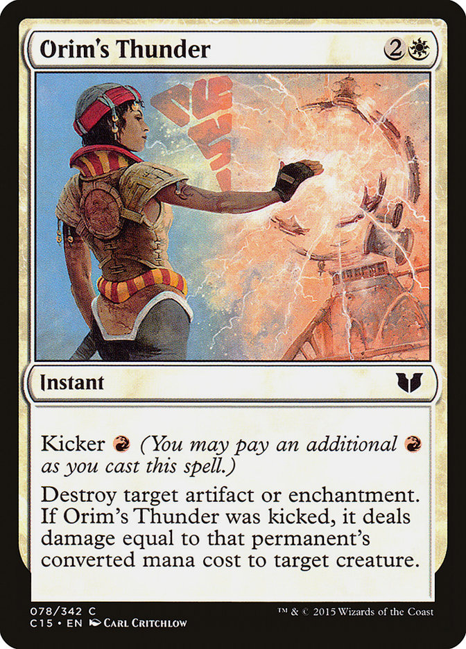 Orim's Thunder [Commander 2015] | Gear Gaming Bentonville