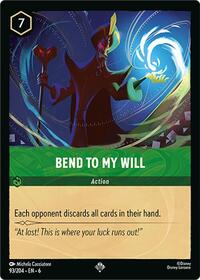 Bend to My Will (93/204) [Azurite Sea] | Gear Gaming Bentonville