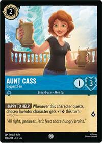 Aunt Cass - Biggest Fan (138/204) [Azurite Sea] | Gear Gaming Bentonville
