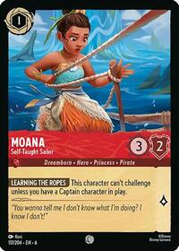 Moana - Self-Taught Sailor (117/204) [Azurite Sea] | Gear Gaming Bentonville