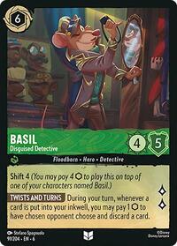 Basil - Disguised Detective (91/204) [Azurite Sea] | Gear Gaming Bentonville