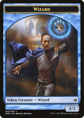 Servo // Wizard Double-Sided Token [Challenger Decks 2020 Tokens] | Gear Gaming Bentonville