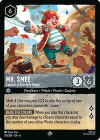Mr. Smee - Captain of the Jolly Roger (176/204) [Azurite Sea] | Gear Gaming Bentonville