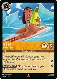 Nani - Caring Sister (19/204) [Azurite Sea] | Gear Gaming Bentonville