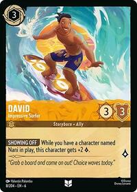 David - Impressive Surfer (8/204) [Azurite Sea] | Gear Gaming Bentonville