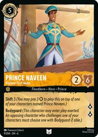 Prince Naveen - Vigilant First Mate (9/204) [Azurite Sea] | Gear Gaming Bentonville