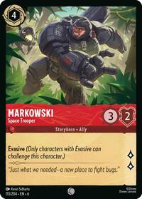 Markowski - Space Trooper (113/204) [Azurite Sea] | Gear Gaming Bentonville