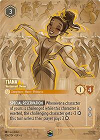 Tiana - Restaurant Owner (Enchanted) (206/204) [Azurite Sea] | Gear Gaming Bentonville