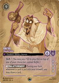 Rafiki - Ethereal Guide (Enchanted) (208/204) [Azurite Sea] | Gear Gaming Bentonville