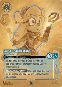 Gadget Hackwrench - Brilliant Bosun (Enchanted) (217/204) [Azurite Sea] | Gear Gaming Bentonville