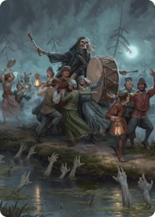 Blasphemous Edict Art Card (35/54) [Foundations Art Series] | Gear Gaming Bentonville