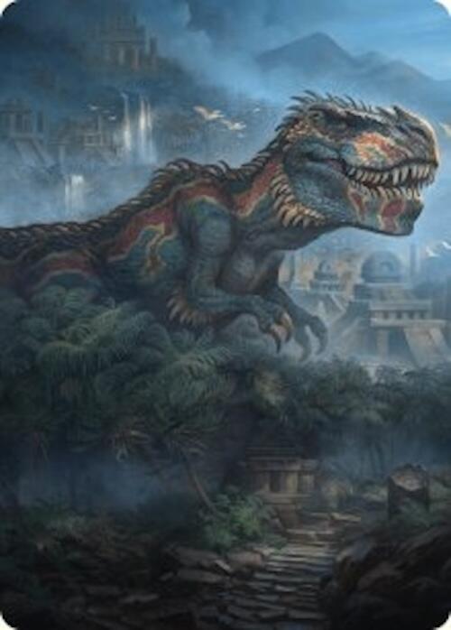 Ghalta, Primal Hunger Art Card (41/54) [Foundations Art Series] | Gear Gaming Bentonville