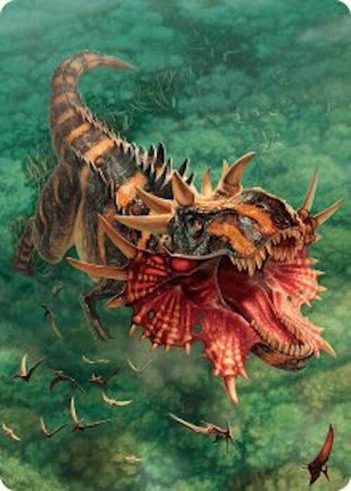 Gigantosaurus Art Card (53/54) [Foundations Art Series] | Gear Gaming Bentonville