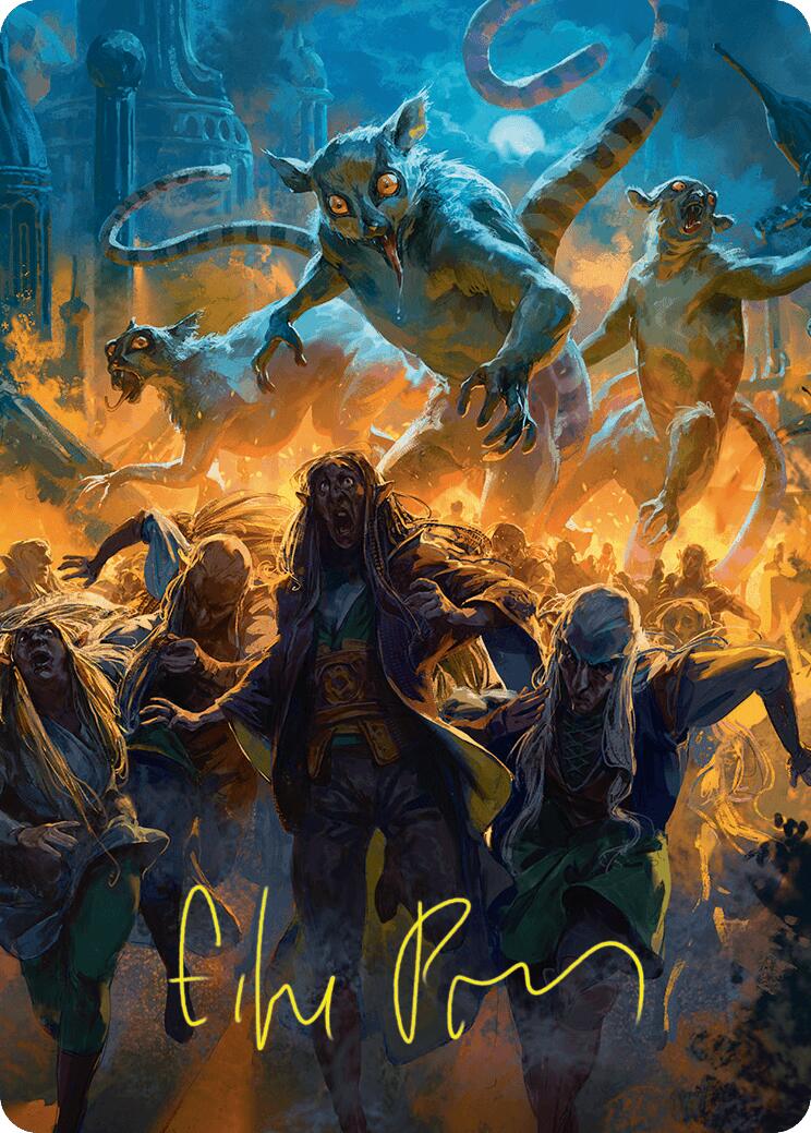 Preposterous Proportions Art Card (43/54) (Gold-Stamped Signature) [Foundations Art Series] | Gear Gaming Bentonville