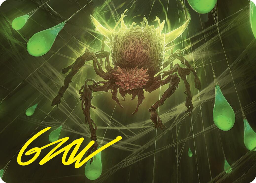 Spinner of Souls Art Card (13/54) (Gold-Stamped Signature) [Foundations Art Series] | Gear Gaming Bentonville