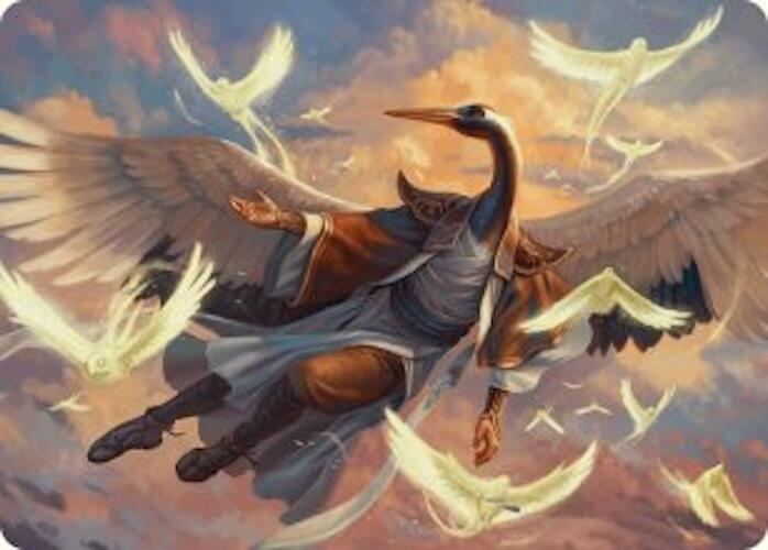 Kykar, Zephyr Awakener Art Card (16/54) [Foundations Art Series] | Gear Gaming Bentonville