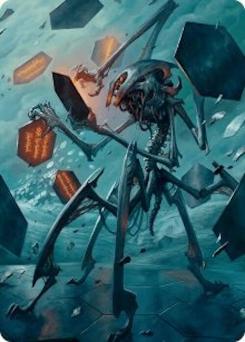 Scrawling Crawler Art Card (50/54) [Foundations Art Series] | Gear Gaming Bentonville