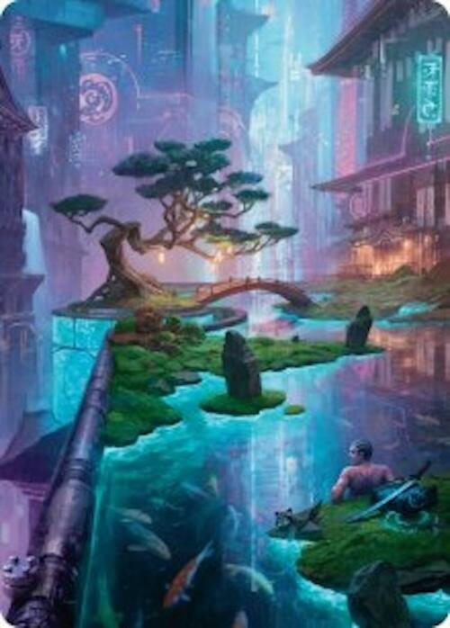 Island Art Card (22/54) [Foundations Art Series] | Gear Gaming Bentonville