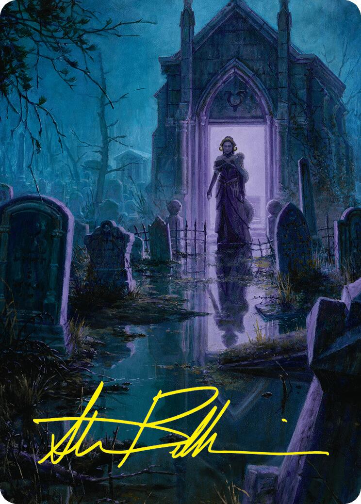 Swamp Art Card (23/54) (Gold-Stamped Signature) [Foundations Art Series] | Gear Gaming Bentonville