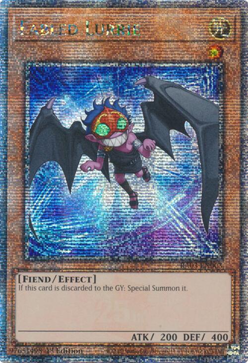 Fabled Lurrie (Quarter Century Secret Rare) [RA03-EN003] Quarter Century Secret Rare | Gear Gaming Bentonville