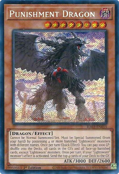 Punishment Dragon (Secret Rare) [RA03-EN015] Secret Rare | Gear Gaming Bentonville