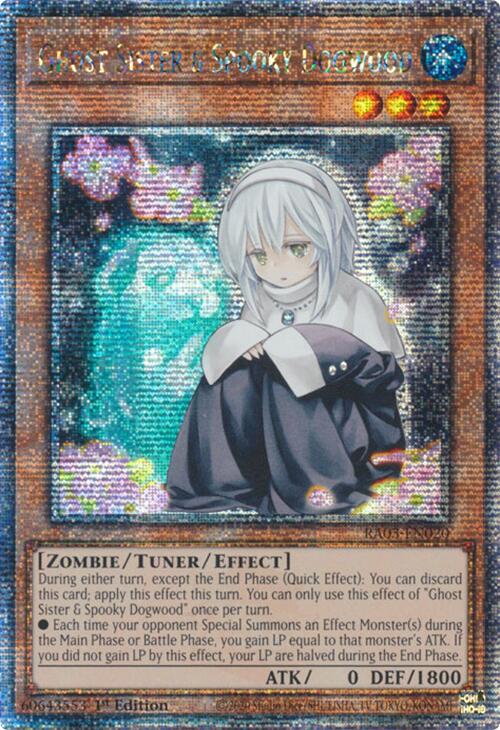 Ghost Sister & Spooky Dogwood (Quarter Century Secret Rare) [RA03-EN020] Quarter Century Secret Rare | Gear Gaming Bentonville