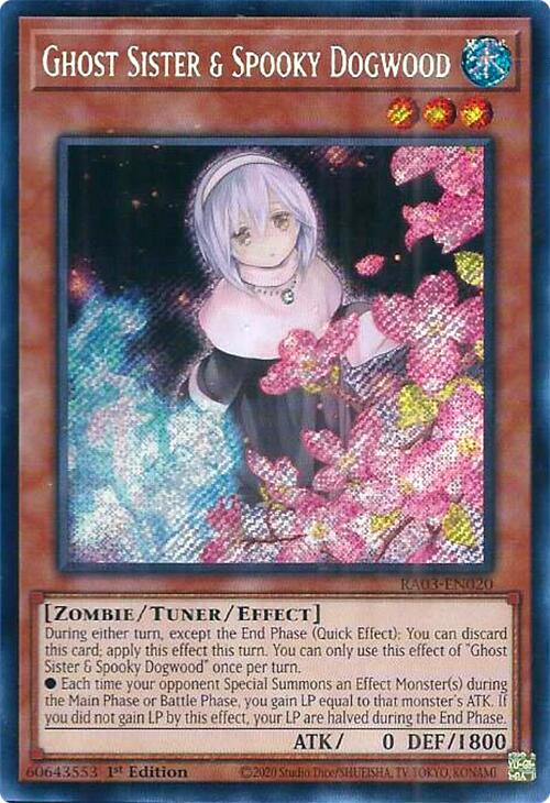 Ghost Sister & Spooky Dogwood (Secret Rare) [RA03-EN020] Secret Rare | Gear Gaming Bentonville