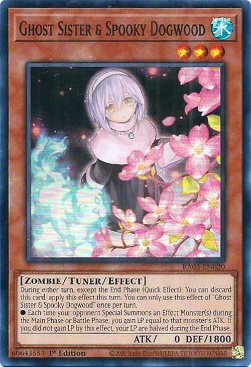 Ghost Sister & Spooky Dogwood [RA03-EN020] Super Rare | Gear Gaming Bentonville