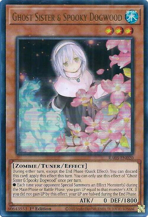 Ghost Sister & Spooky Dogwood (UR) [RA03-EN020] Ultra Rare | Gear Gaming Bentonville