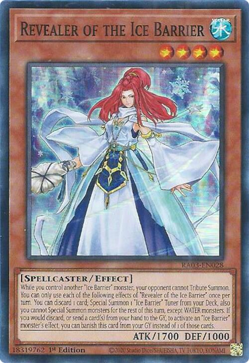 Revealer of the Ice Barrier [RA03-EN028] Super Rare | Gear Gaming Bentonville