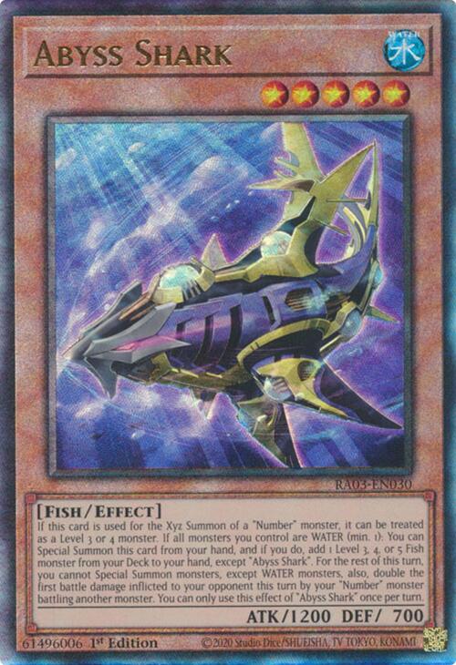 Abyss Shark (UTR) [RA03-EN030] Prismatic Ultimate Rare | Gear Gaming Bentonville